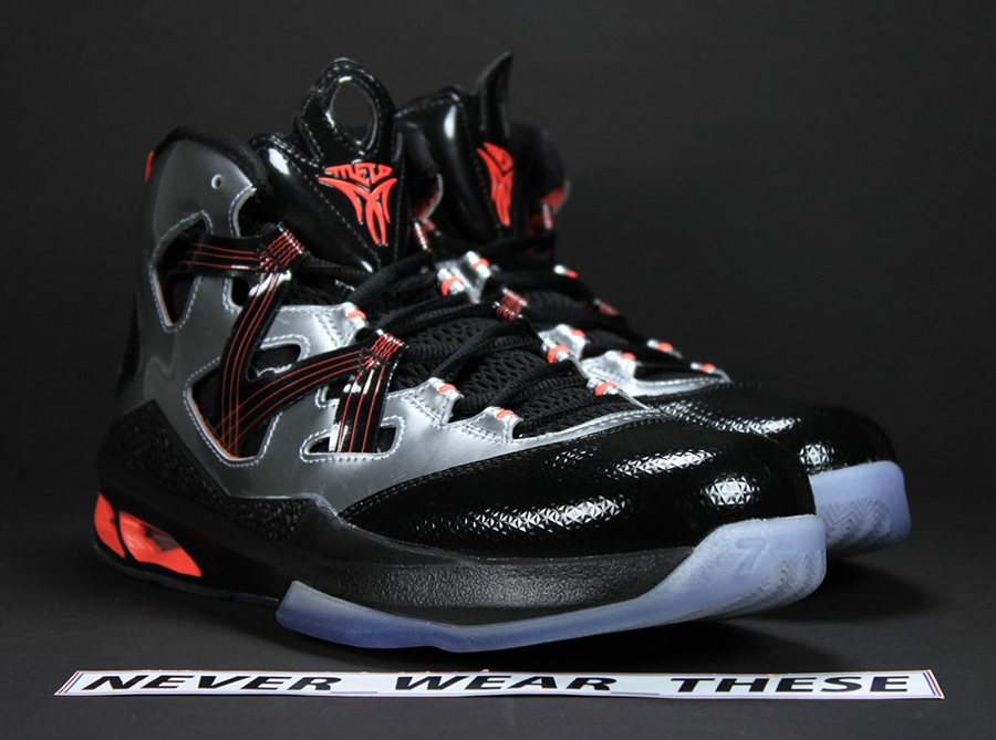 Jordan Melo M9 Black Silver Crimson Sample 4