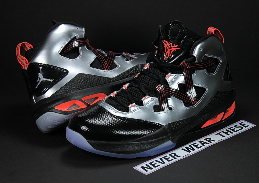 Jordan Melo M9 Black Silver Crimson Sample 5