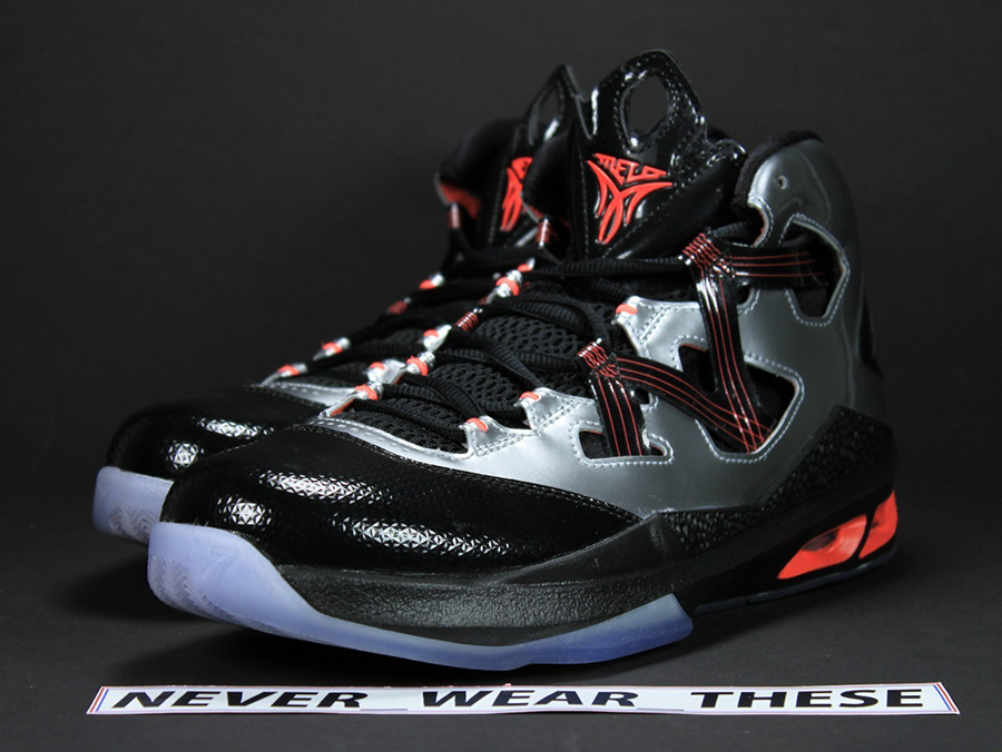 Jordan Melo M9 Black Silver Crimson Sample 6
