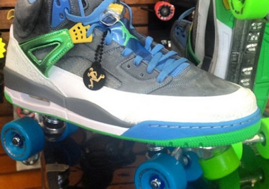 Javale McGee’s Jordan Spiz’ike Rollerskates