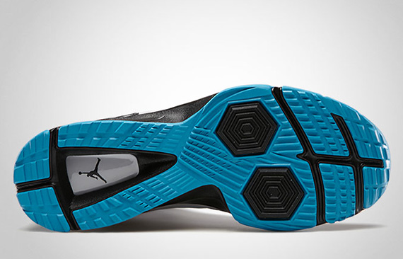 Jordan Trunner Dominate Pro Metallic Platinum Neo Turquoise Black 3