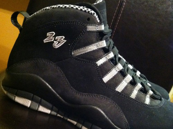 Air Jordan X “Stealth” – Unreleased “23” Sample