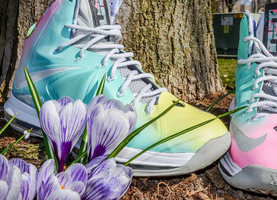 Lebron X Easter Prism 2