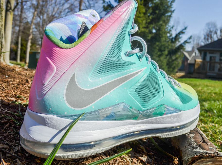 Lebron X Easter Prism 4