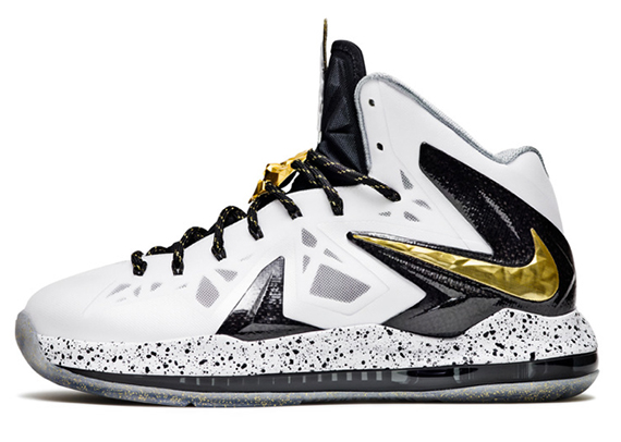 Lebron X White Elite April Release