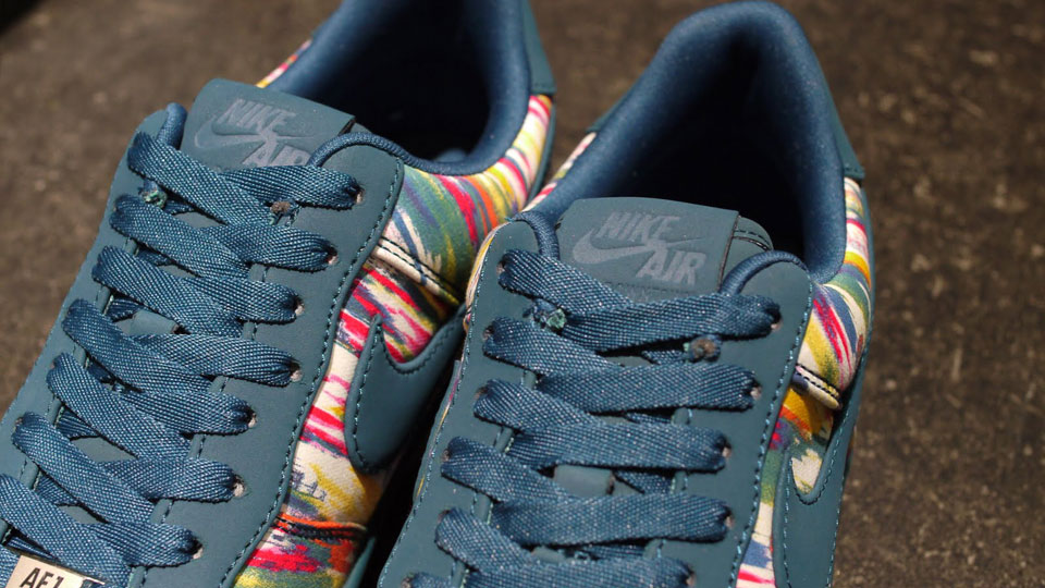 Liberty Nike Air Force 1 Downtown Midnight Turquoise 3