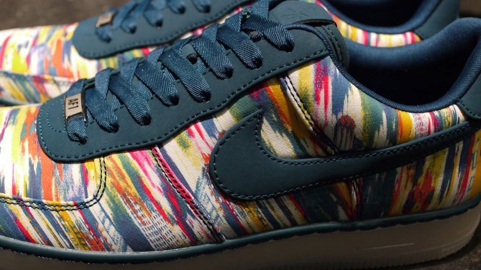 Liberty Nike Air Force 1 Downtown Midnight Turquoise 4