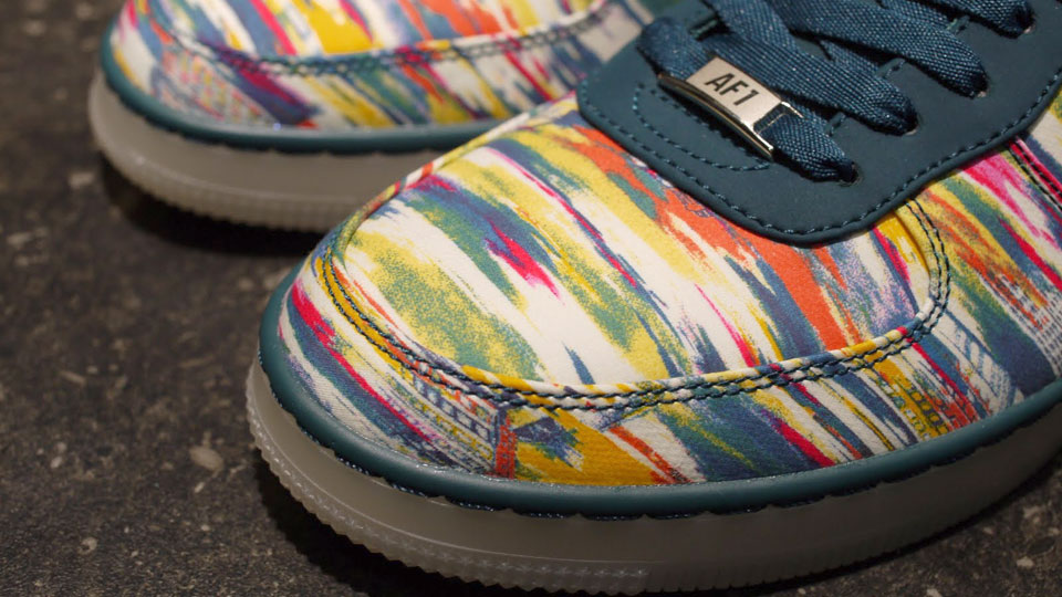Liberty Nike Air Force 1 Downtown Midnight Turquoise 5