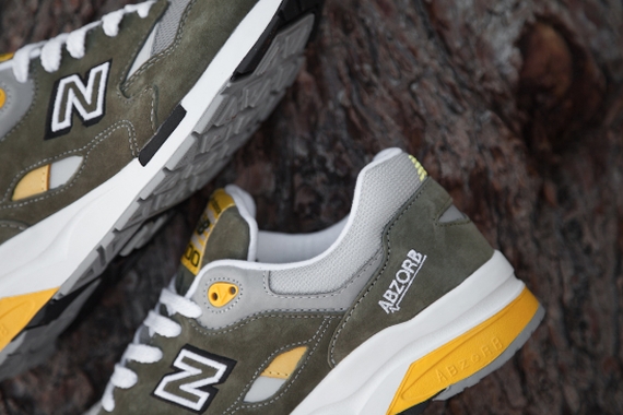 New Balance 1600 Elite Edition Olive Yellow Grey 05