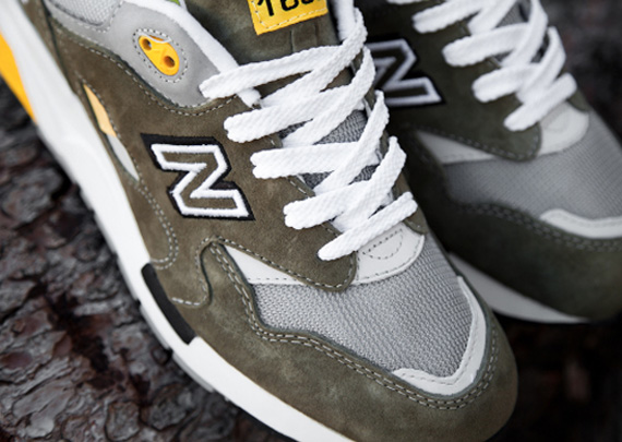 New Balance 1600 Elite Edition – Olive – Yellow – Grey