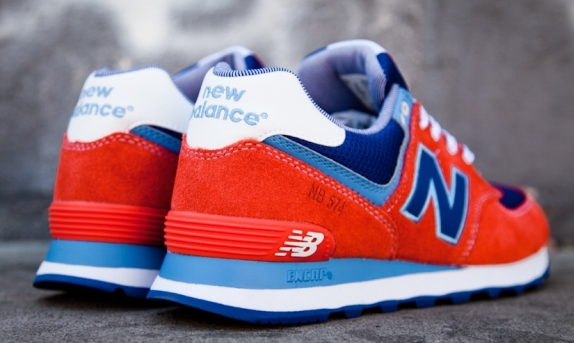 New Balance 574 Yacht Club Red 04