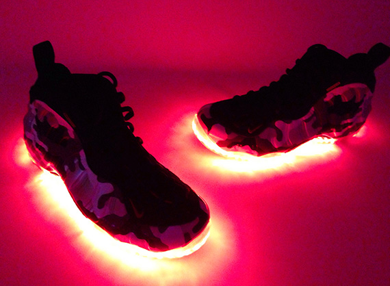 Nike Air Foamposite One Fighter Jet Light Up Customs 04