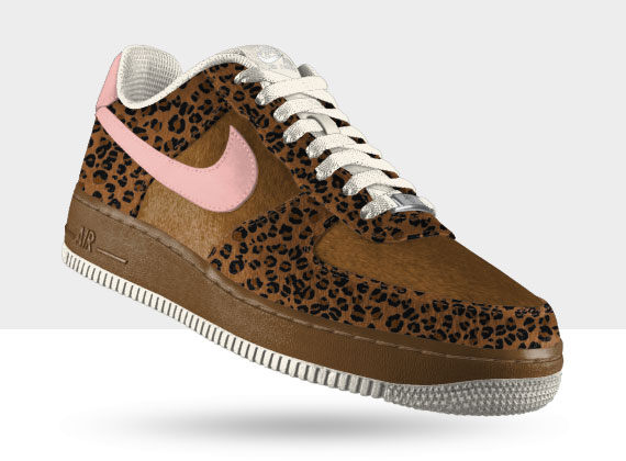 Nike Air Force 1 Id Leopard Pony Hair