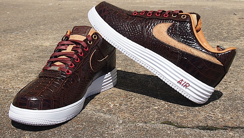 Nike Air Force 1 Lunar Bespoke Reversed Cork 04