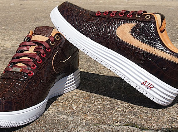 Nike Air Force 1 Lunar Bespoke Reversed Cork