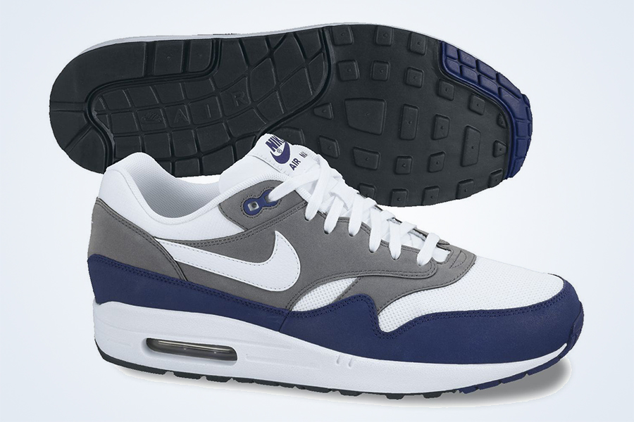 Nike Air Max 1 Essential Deep Royal Blue White Armory Slate Black June 2013