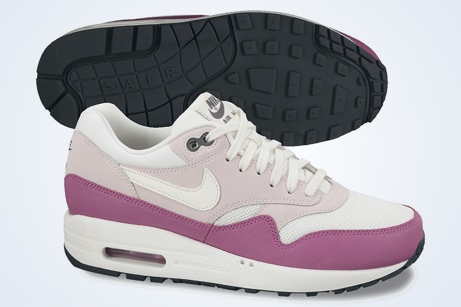 Nike Air Max 1 Essential Sail Sail Arctic Pink Dark Grey June 2013