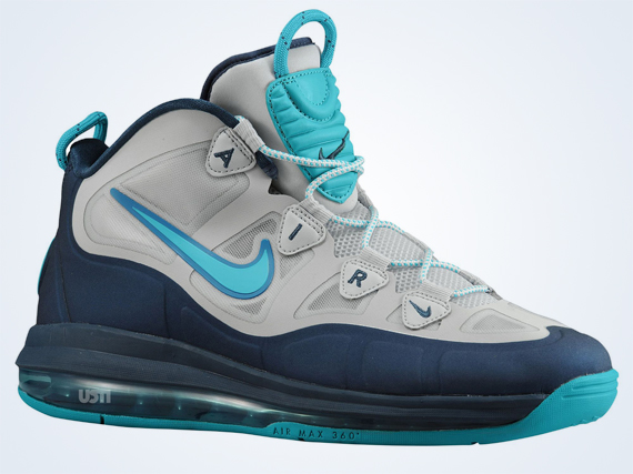 Nike Air Max Uptempo Fuse 360 Pure Platinum Sport Turquoise Squadron Blue Neo Turquoise 1