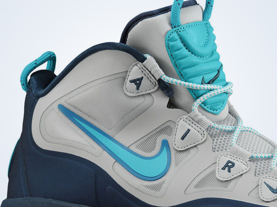 Nike Air Max Uptempo Fuse 360 Pure Platinum Sport Turquoise Squadron Blue Neo Turquoise 4