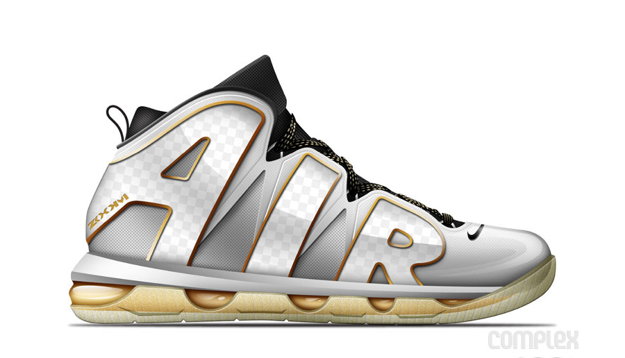 Nike Air More Uptempo Elite Rendering