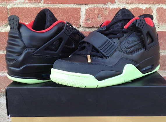 Nike Air Yeezy 2 X Air Jordan Iv Customs By Ammo Skunk Sewnupsoles 1