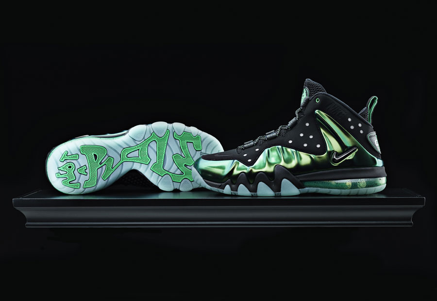 Nike Barkley Posite Max Black Green 2