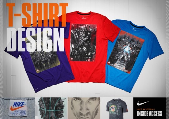 Nike Basketball Inside Access: “Superhuman” T-Shirt Designs