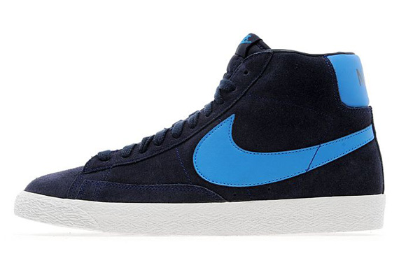 Nike Blazer Mid Blackened Blue Photo Blue 2