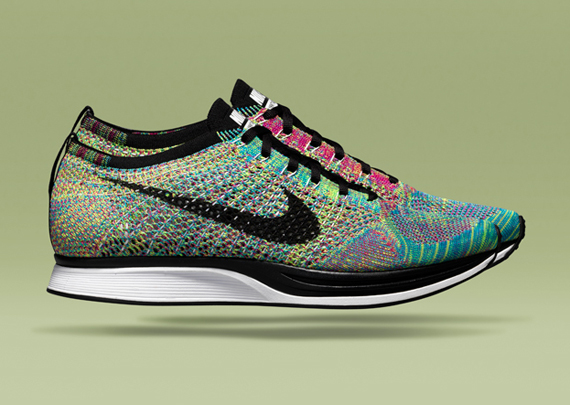 Nike Flyknit Racer Multi Color 3