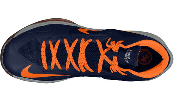 Nike Hyperdistruptor Navy Orange 3