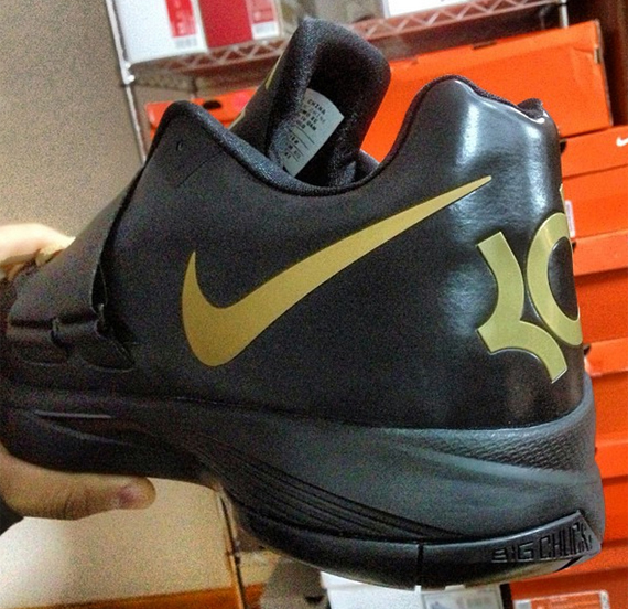 Nike Kd Iv Black Gold Pe 1