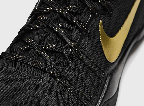 Nike Kobe 8 Elite Black Metallic Gold