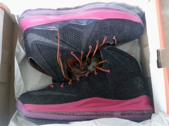 Nike LeBron X “Denim” – Promo Sample on eBay