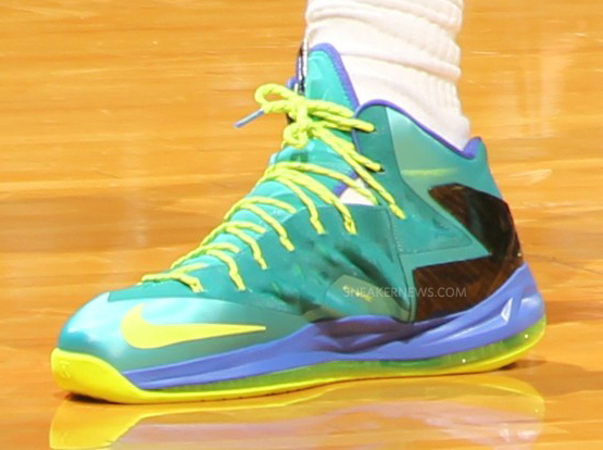 Nike LeBron X Elite - Sport Turquoise - Volt - Violet Force | Release Date