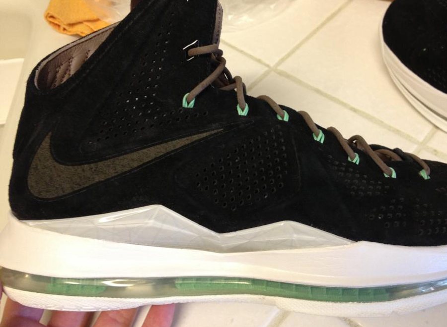 Nike Lebron X Ext Black Mint 1