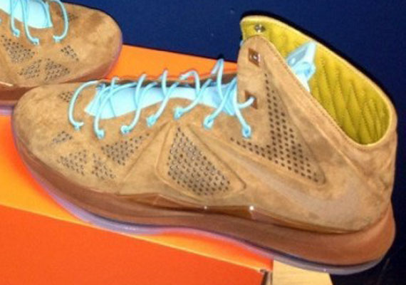 Nike Lebron X Hazelnut Brown Suede Release Date