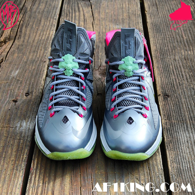 Nike Lebron X Platinum Customs Af1king 2