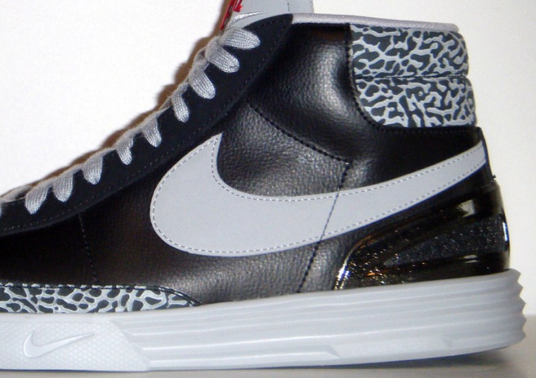 Nike Lunar Blazer “Black/Cement” Sample