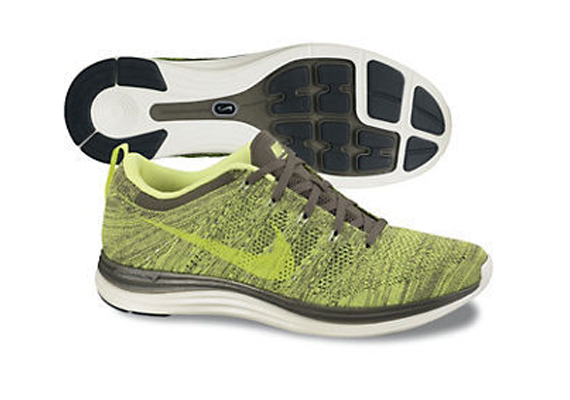 Nike Lunar Flyknit One Multi Color Volt Grey