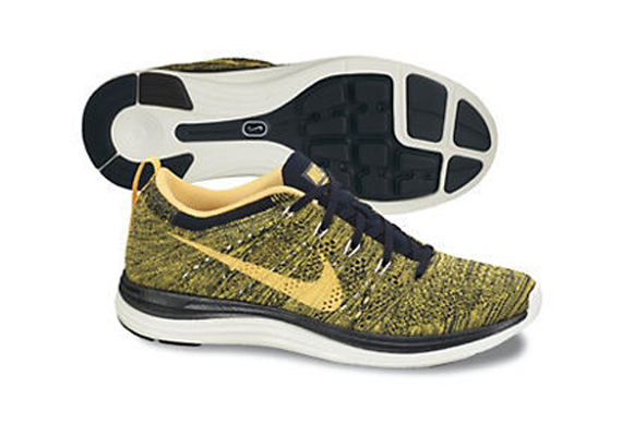 Nike Lunar Flyknit One Multi Color Yellow Black 1