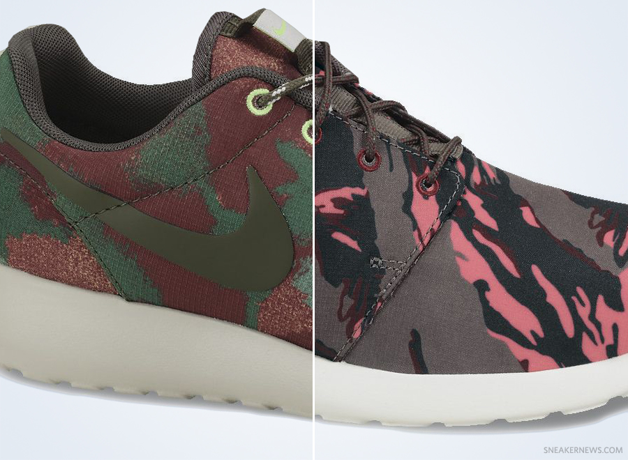 Nike Roshe Run Camo Pack Summer 2013