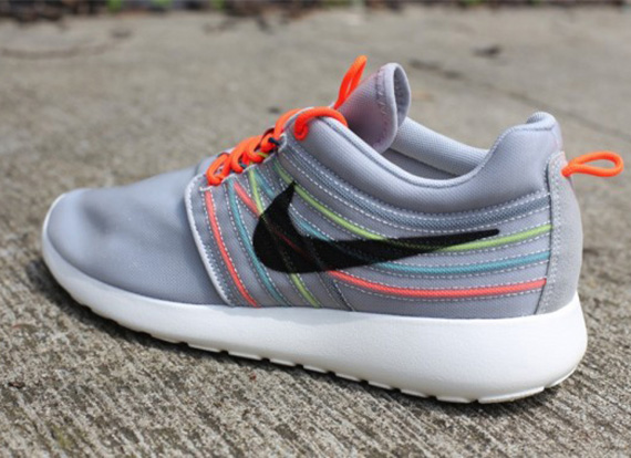 Nike Roshe Run Dynamic Flywire Qs Strata Grey