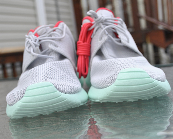 Nike Roshe Run Id Yeezy 2 Pure Platinum 2