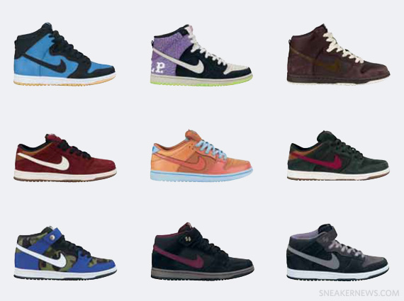 Nike SB Dunk – Holiday 2013 Preview