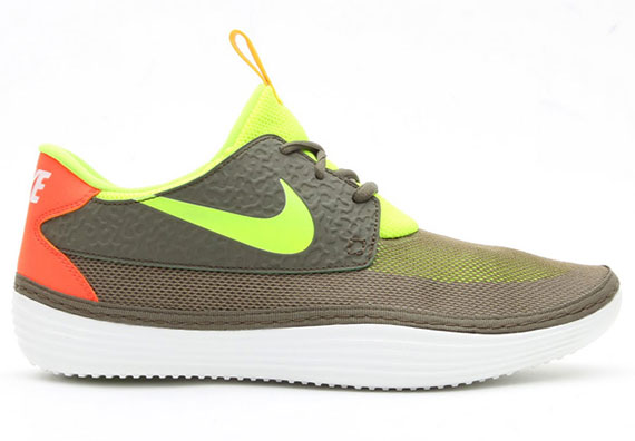 Nike Solarsoft Moccasin Tarp Green Volt 21