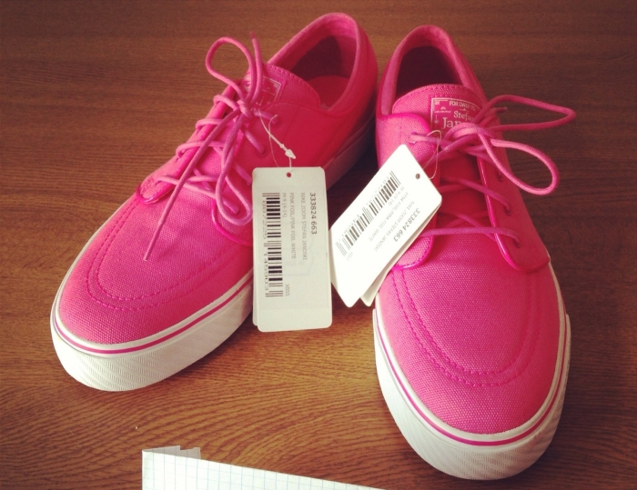 Nike Stefan Janoski Pink Foil Sample 05