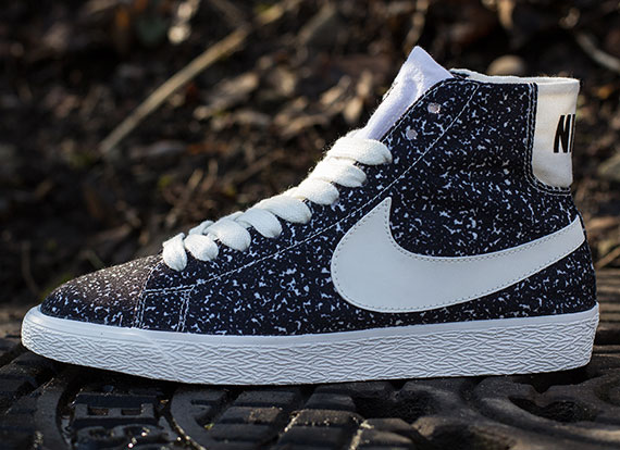 Nike Wmns Blazer Mid Decon Canvas Black Sail