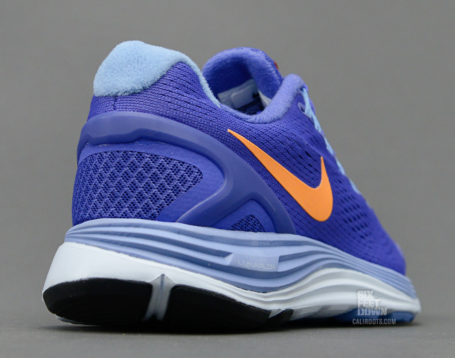 Nike Wmns Lunarglide 4 Violet Force Bright Citrus 3