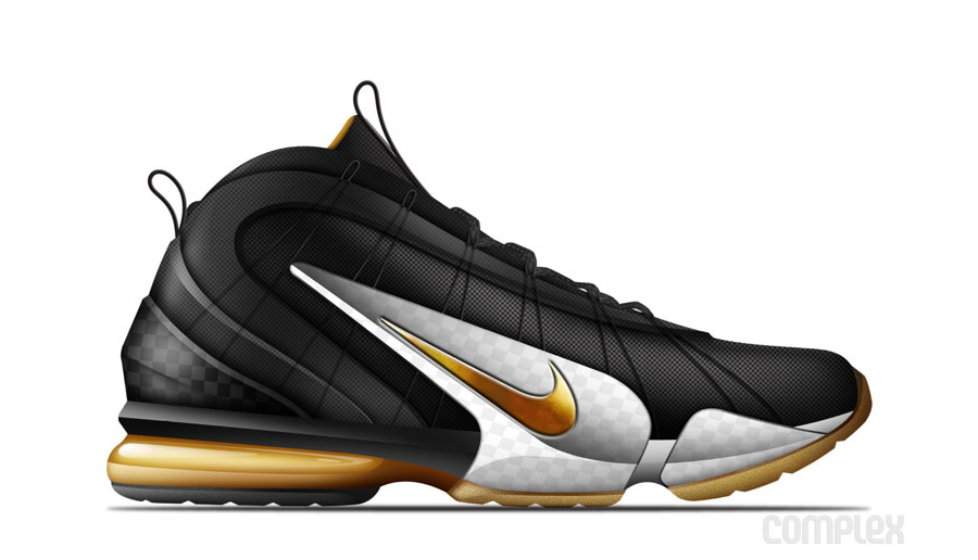 Nike Zoom Air Penny 1 Elite Rendering