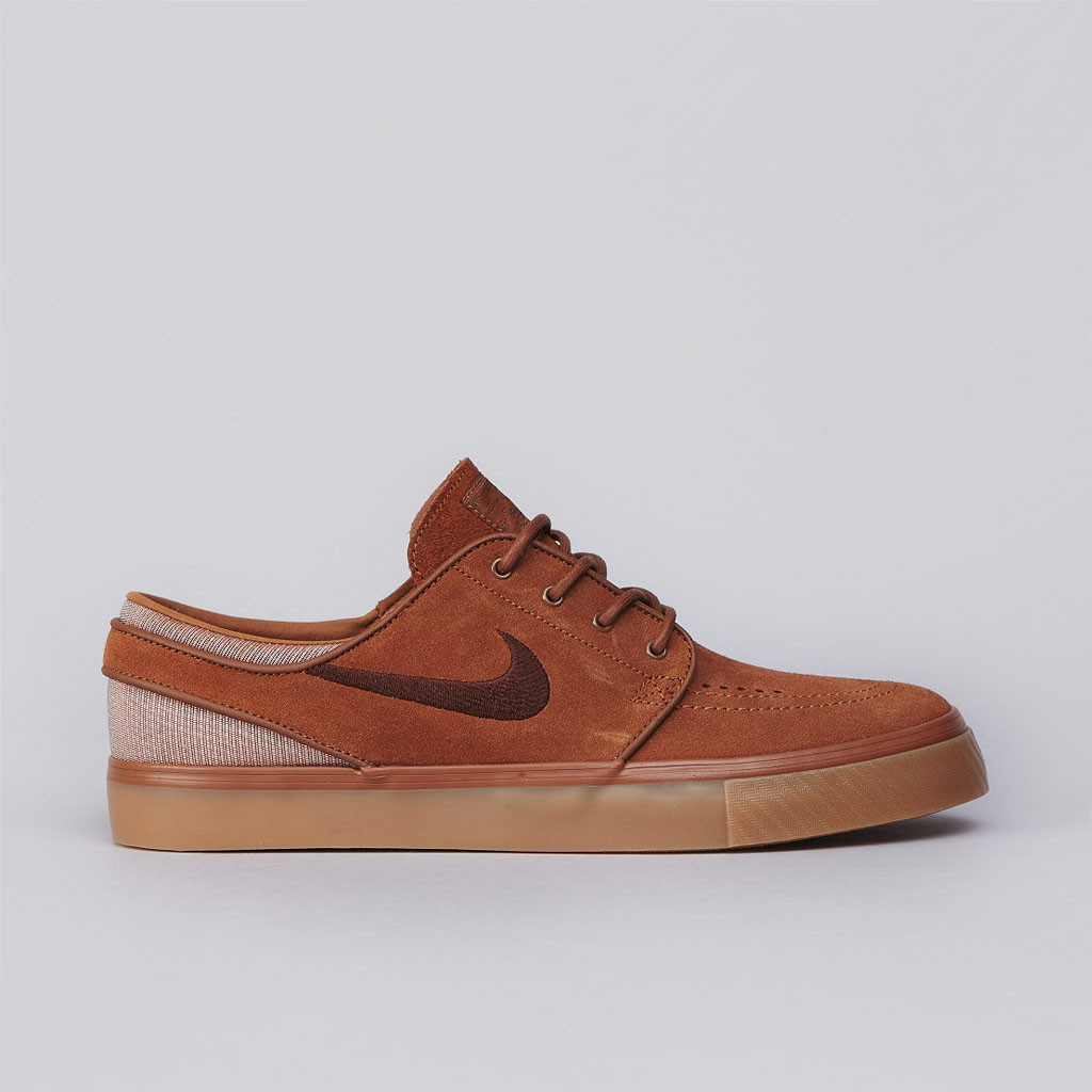 Nike Zoom Stefan Janoski Light British Tan Dark Field Brown 1